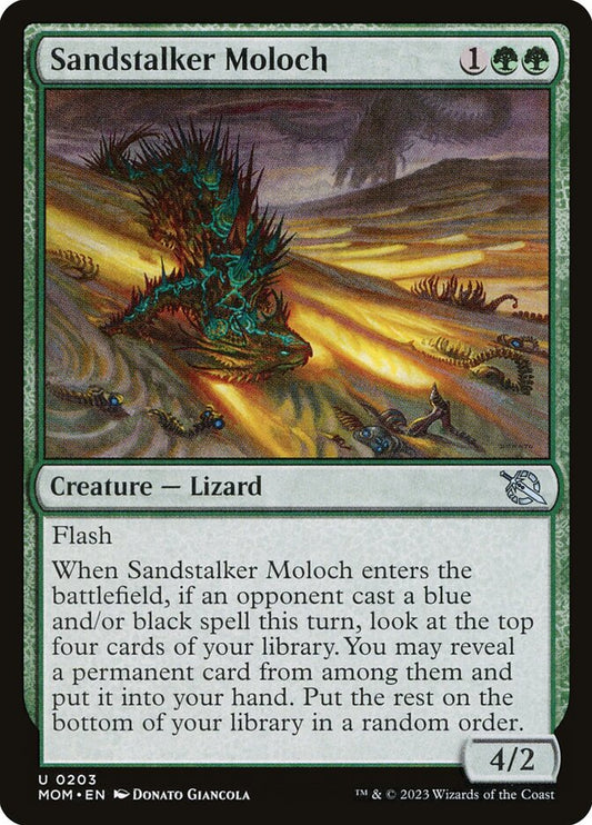 Sandstalker Moloch [March of the Machine] (203)