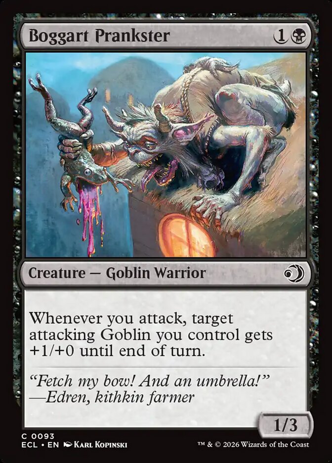 Boggart Prankster [Lorwyn Eclipsed] (93)