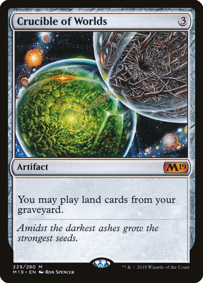 Crucible of Worlds [Core Set 2019] (229)
