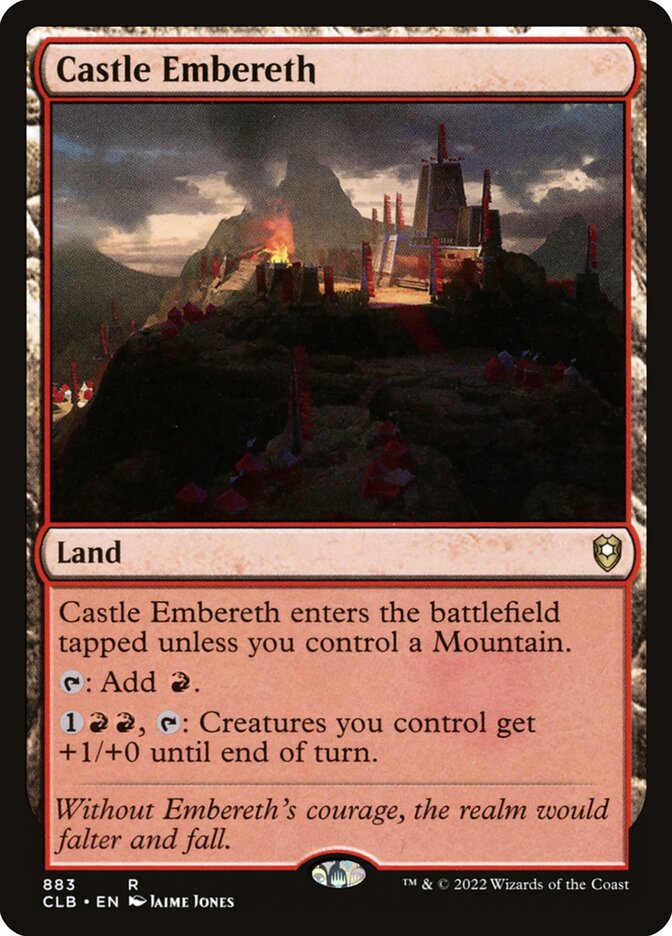 Castle Embereth [Commander Legends: Battle for Baldur's Gate] (883)