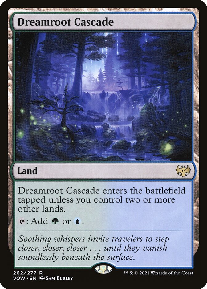 Dreamroot Cascade [Innistrad: Crimson Vow] (262)