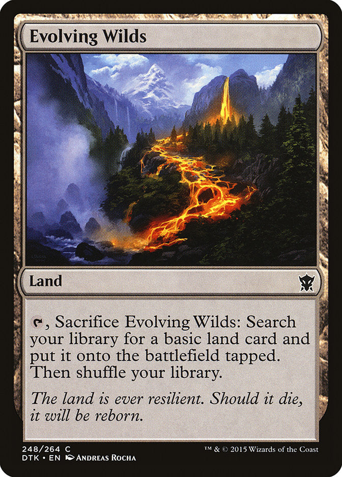 Evolving Wilds [Dragons of Tarkir] (248)