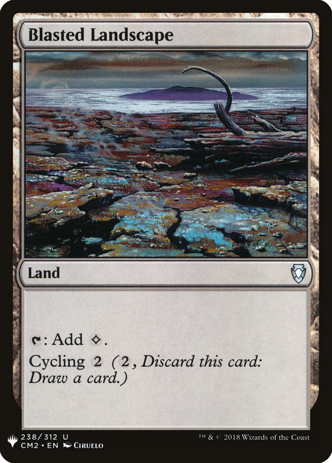 Blasted Landscape [The List] (CM2-238)