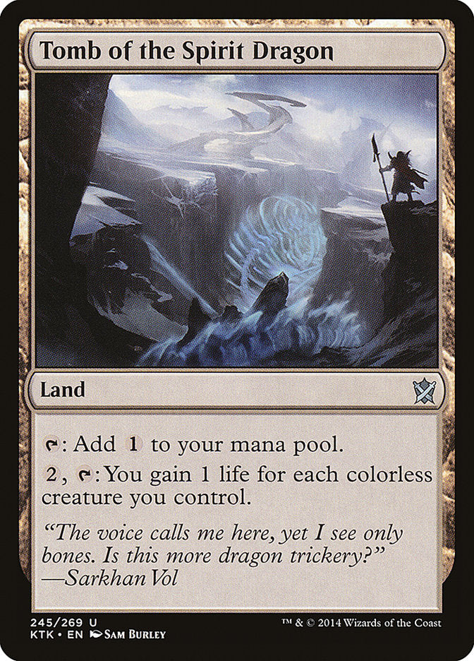 Tomb of the Spirit Dragon [Khans of Tarkir] (245)