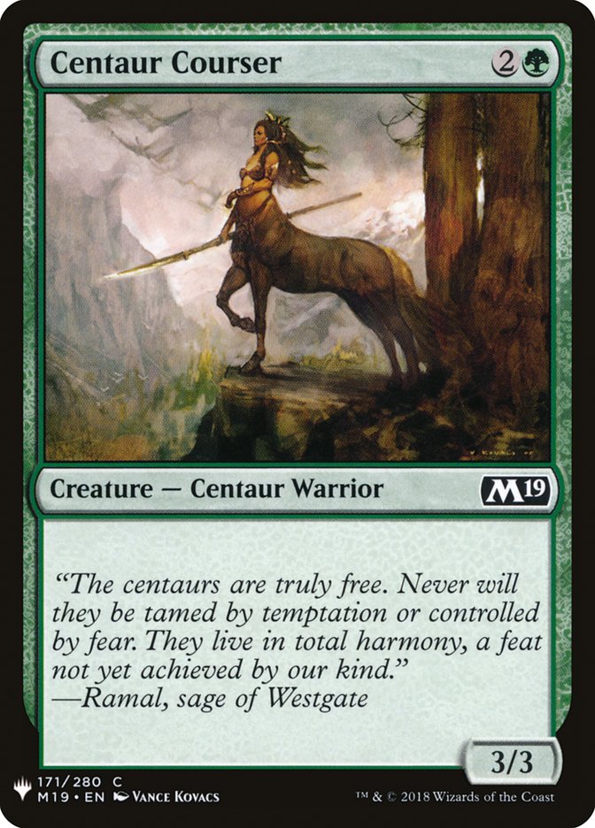 Centaur Courser [The List] (M19-171)