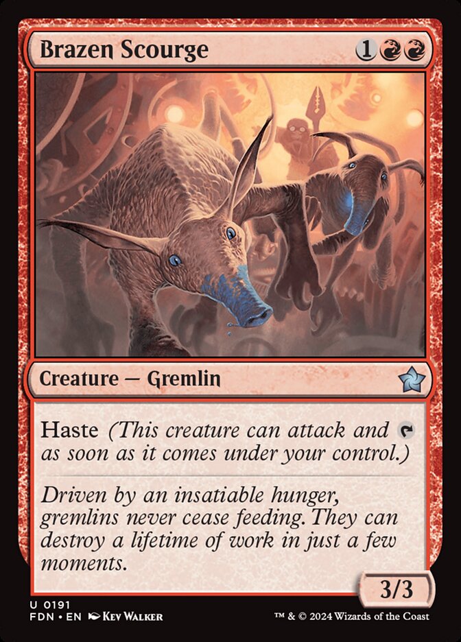 Brazen Scourge [Foundations] (191)