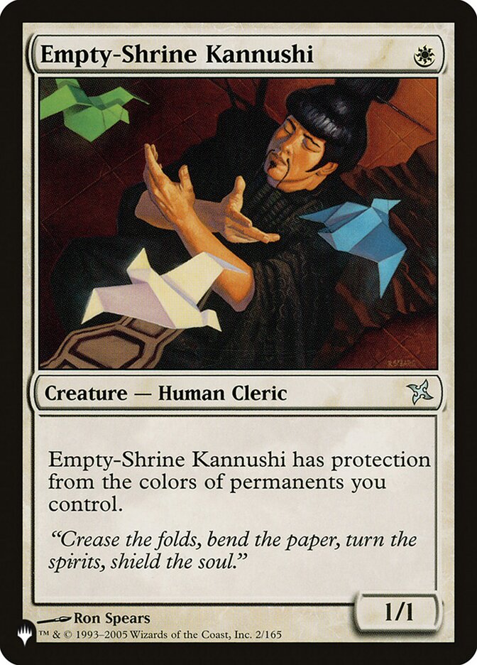 Empty-Shrine Kannushi [The List] (BOK-2)