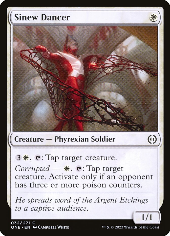 Sinew Dancer [Phyrexia: All Will Be One] (32)