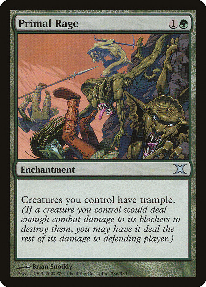 Primal Rage [Tenth Edition] (286)