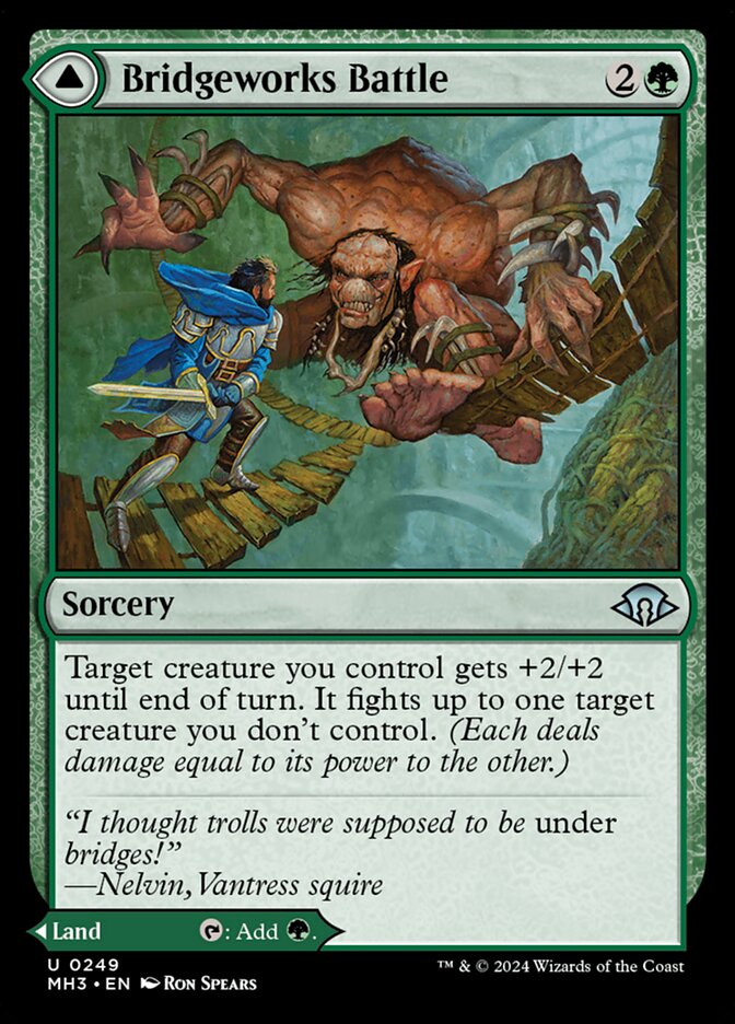Bridgeworks Battle // Tanglespan Bridgeworks [Modern Horizons 3] (249)