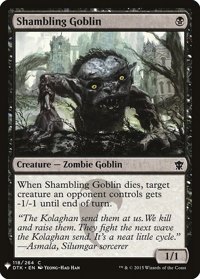 Shambling Goblin [The List] (DTK-118)