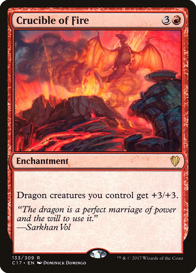 Crucible of Fire [Commander 2017] (133)