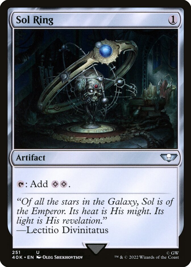 Sol Ring [Warhammer 40,000 Commander] (251)