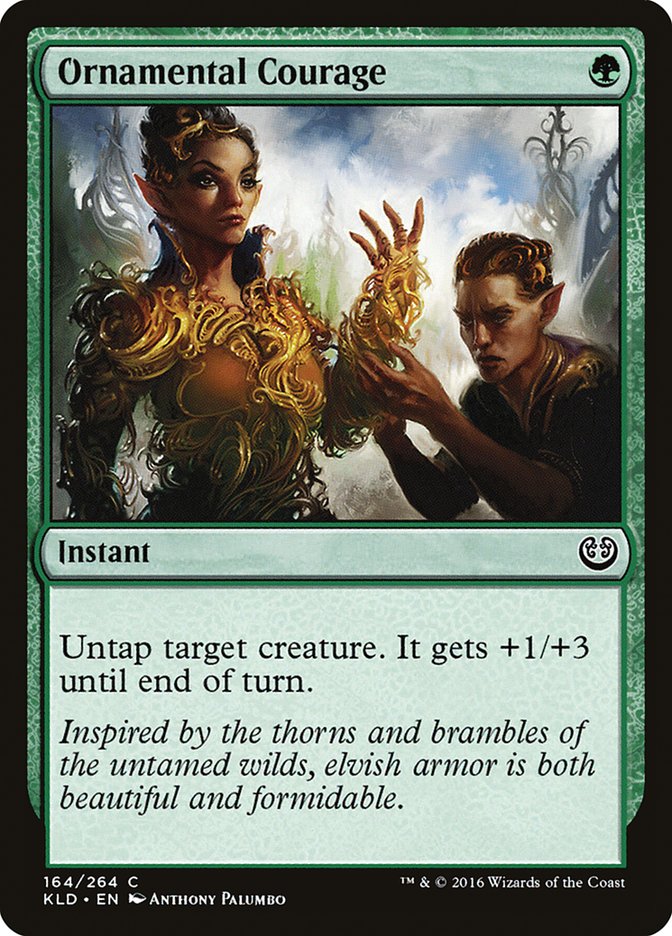 Ornamental Courage [Kaladesh] (164)