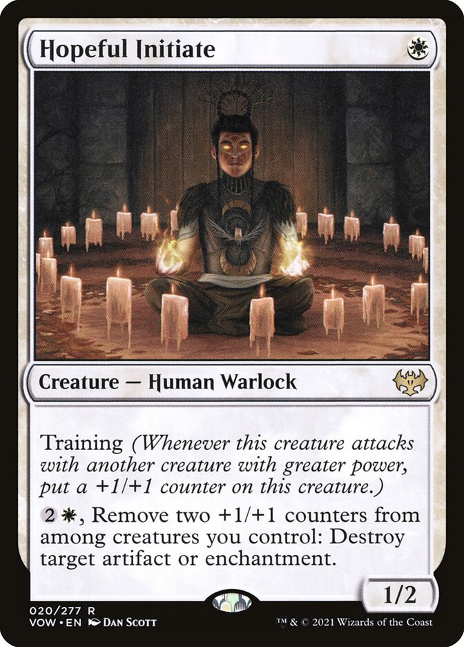 Hopeful Initiate [Innistrad: Crimson Vow] (20)