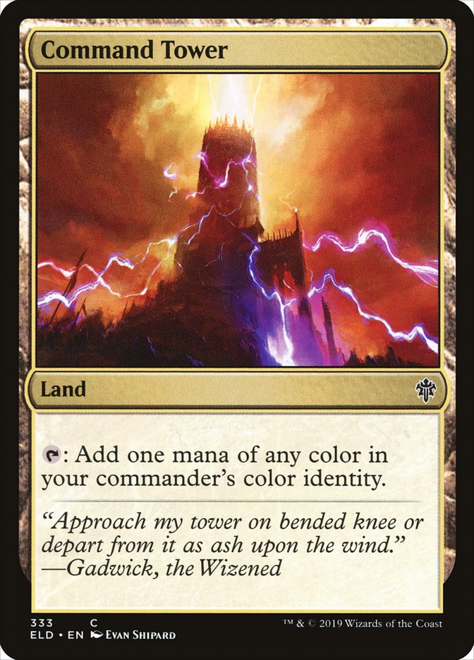 Command Tower [Throne of Eldraine] (333)