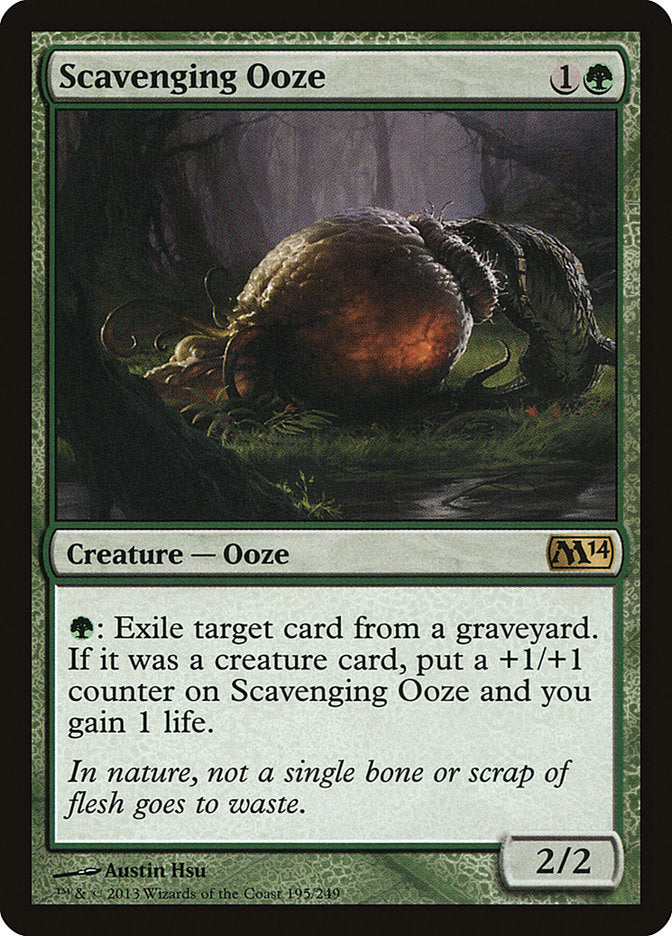 Scavenging Ooze [Magic 2014] (195)