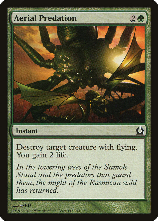 Aerial Predation [Return to Ravnica] (113)