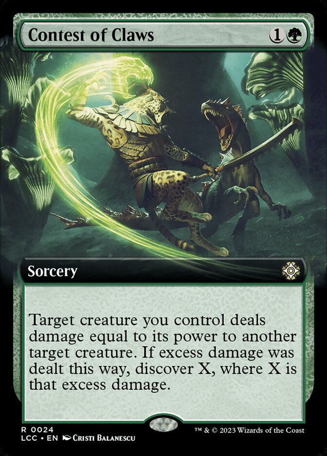 Contest of Claws [The Lost Caverns of Ixalan Commander] (24)