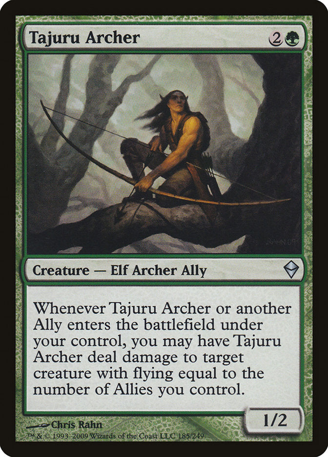 Tajuru Archer [Zendikar] (185)