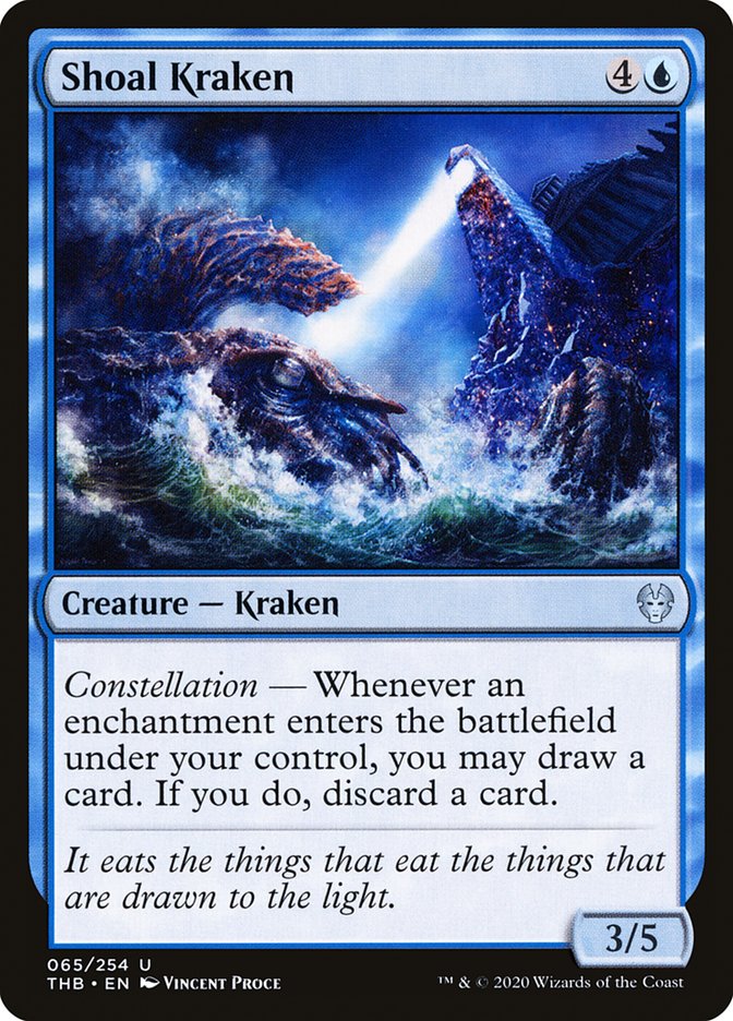 Shoal Kraken [Theros Beyond Death] (65)