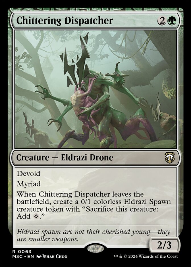 Chittering Dispatcher [Modern Horizons 3 Commander] (63)