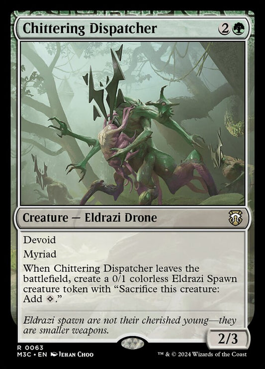 Chittering Dispatcher [Modern Horizons 3 Commander] (63)