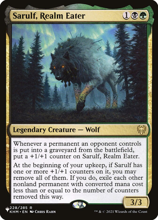 Sarulf, Realm Eater [The List] (KHM-228)