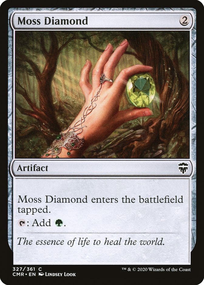 Moss Diamond [Commander Legends] (327)