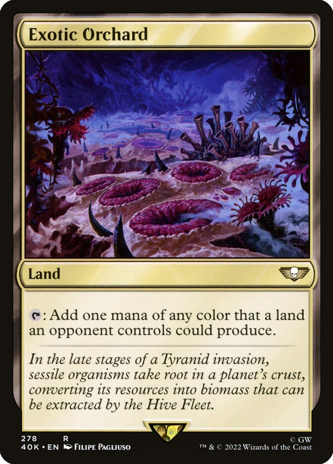 Exotic Orchard [Warhammer 40,000 Commander] (278)