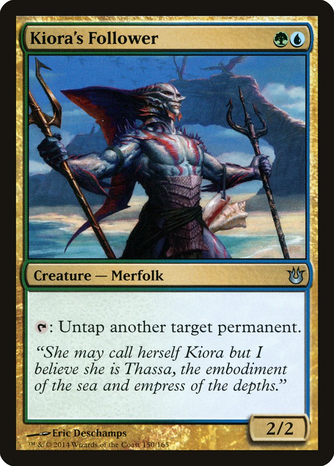 Kiora's Follower [Born of the Gods] (150)