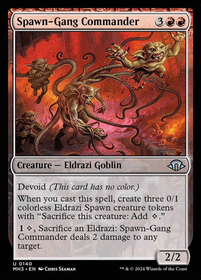 Spawn-Gang Commander [Modern Horizons 3] (140)