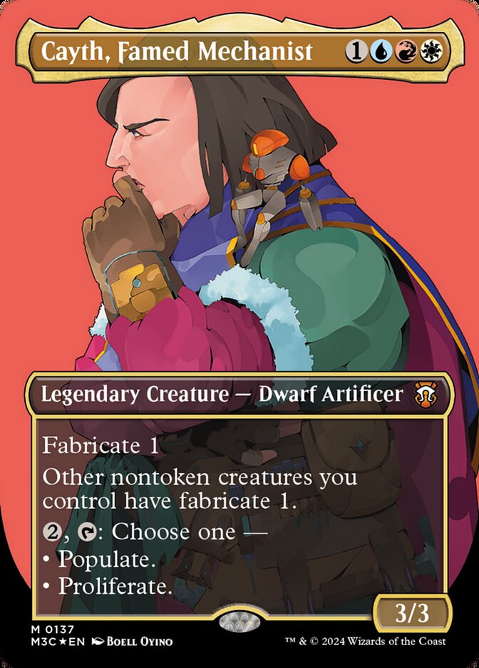 Cayth, Famed Mechanist [Modern Horizons 3 Commander] (137)