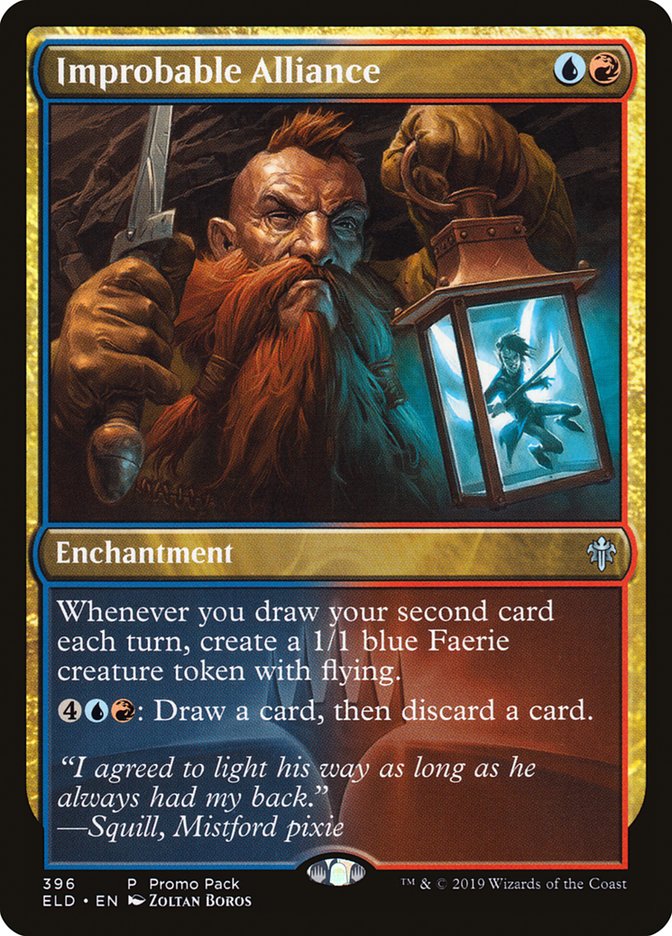 Improbable Alliance [Throne of Eldraine Promos] (396)