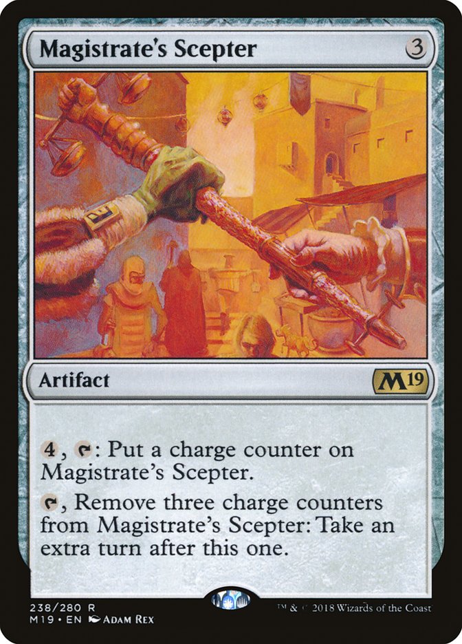 Magistrate's Scepter [Core Set 2019] (238)