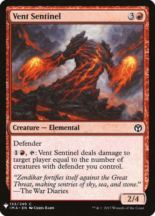 Vent Sentinel [The List] (IMA-153)