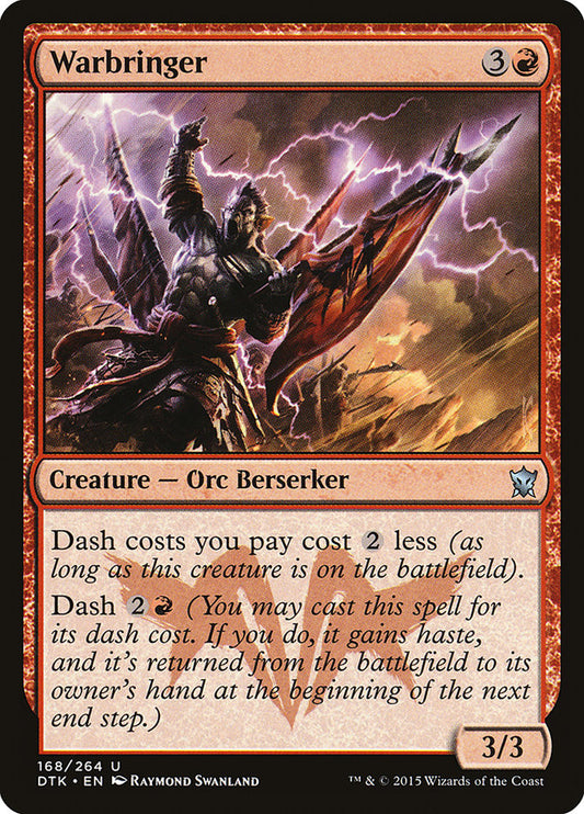 Warbringer [Dragons of Tarkir] (168)