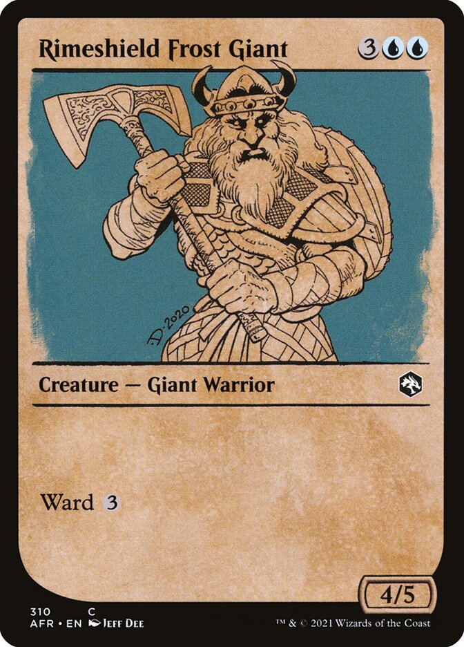 Rimeshield Frost Giant [Adventures in the Forgotten Realms] (310)