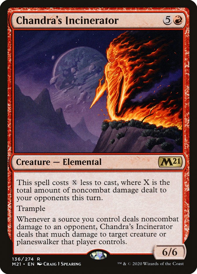 Chandra's Incinerator [Core Set 2021] (136)