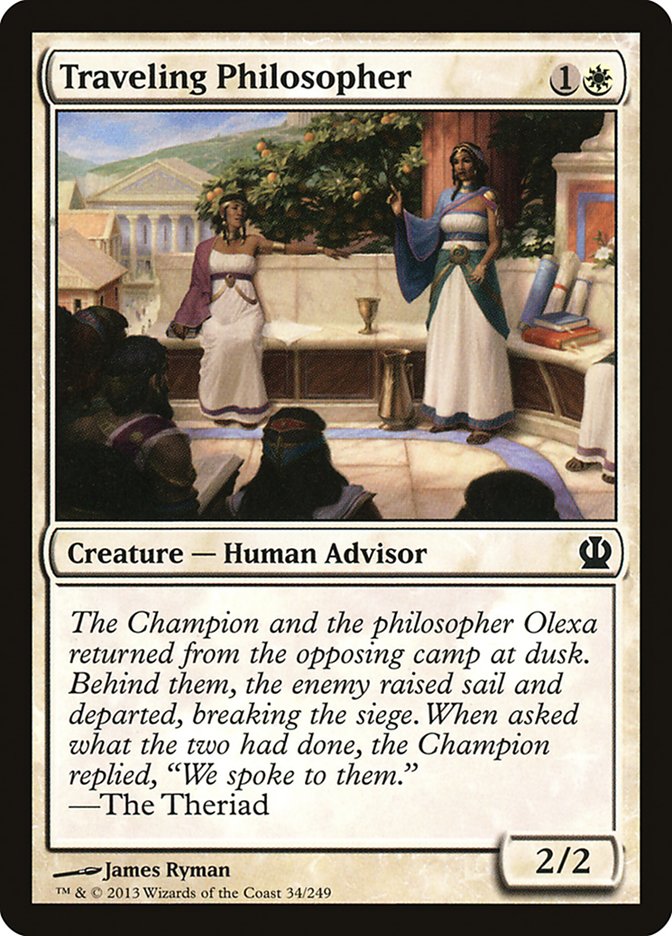 Traveling Philosopher [Theros] (34)