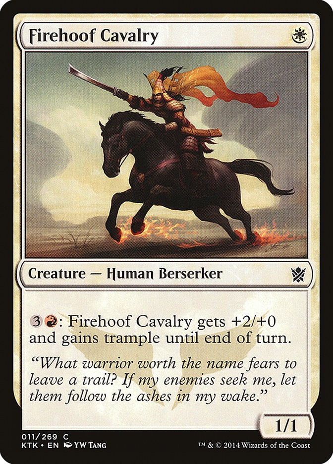 Firehoof Cavalry [Khans of Tarkir] (11)