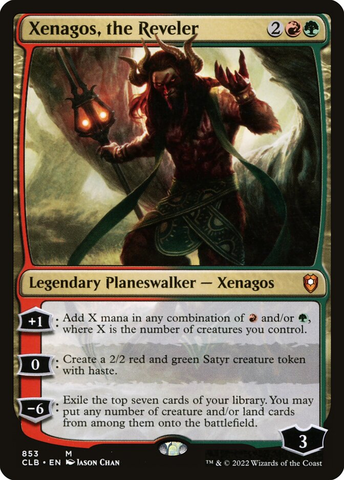 Xenagos, the Reveler [Commander Legends: Battle for Baldur's Gate] (853)