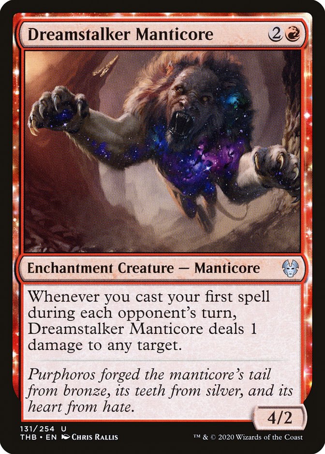 Dreamstalker Manticore [Theros Beyond Death] (131)