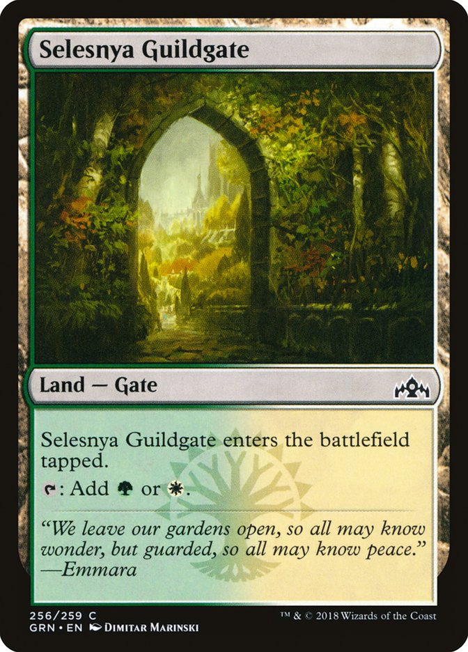 Selesnya Guildgate [Guilds of Ravnica] (256)