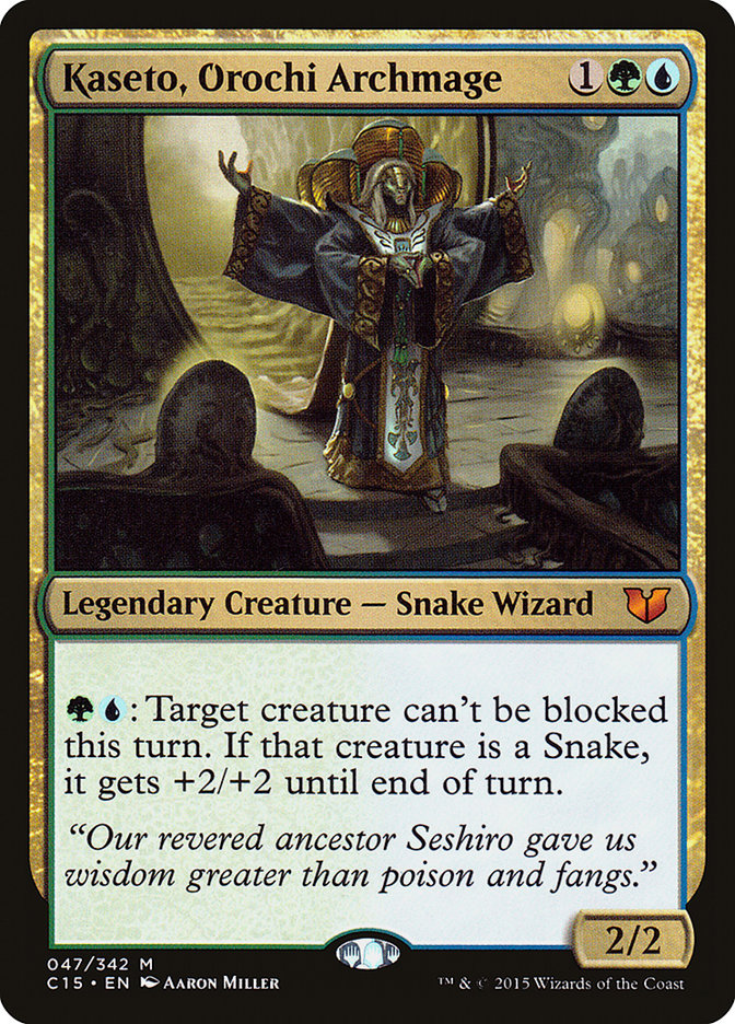 Kaseto, Orochi Archmage [Commander 2015] (47)