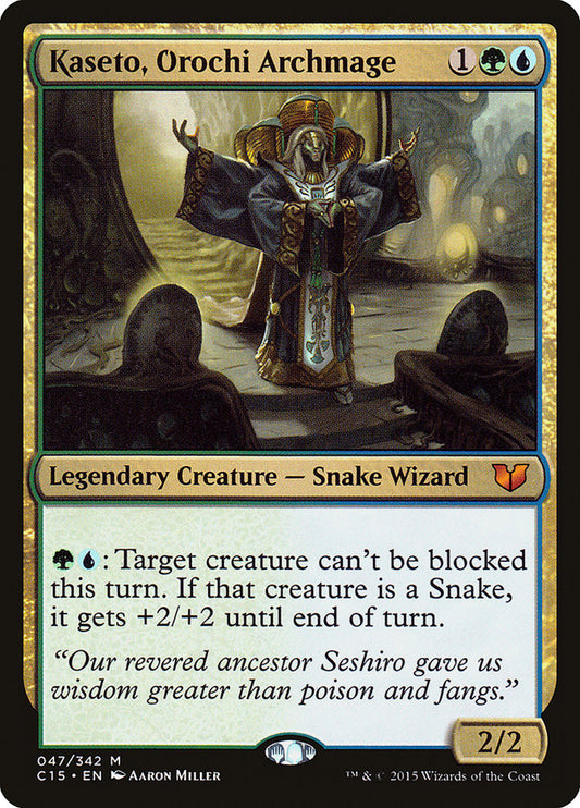 Kaseto, Orochi Archmage [Commander 2015] (47)