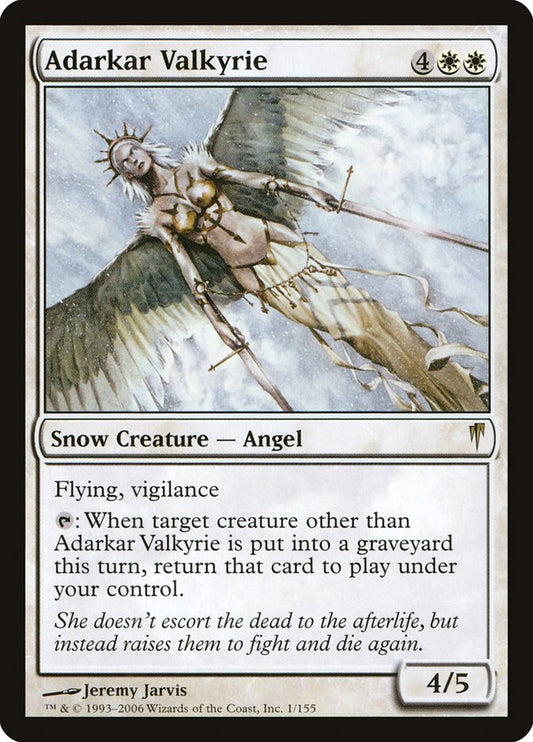 Adarkar Valkyrie [Coldsnap] (1)
