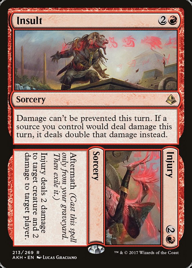 Insult // Injury [Amonkhet] (213)