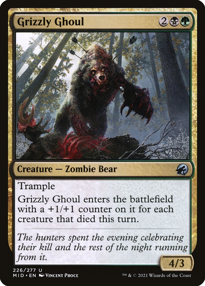 Grizzly Ghoul [Innistrad: Midnight Hunt] (226)