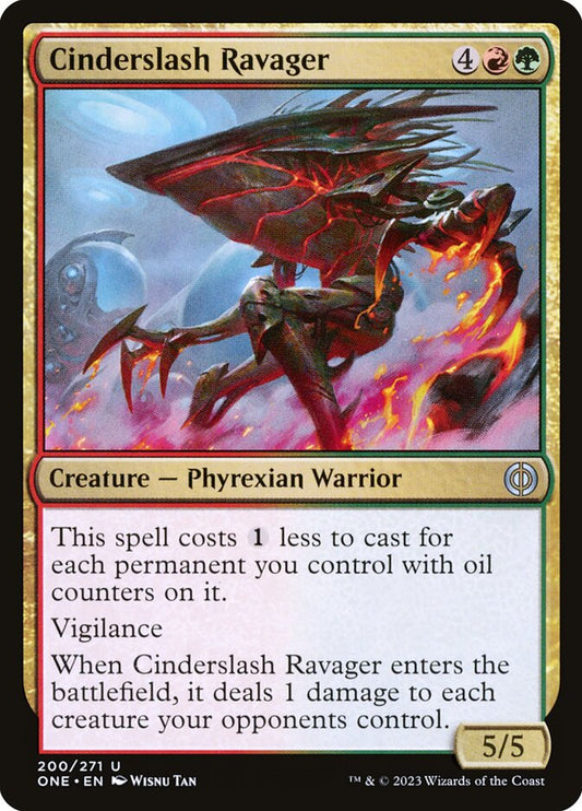 Cinderslash Ravager [Phyrexia: All Will Be One] (200)